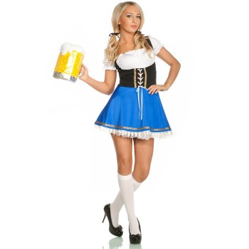 Blue and Black Wench ADULT HIRE